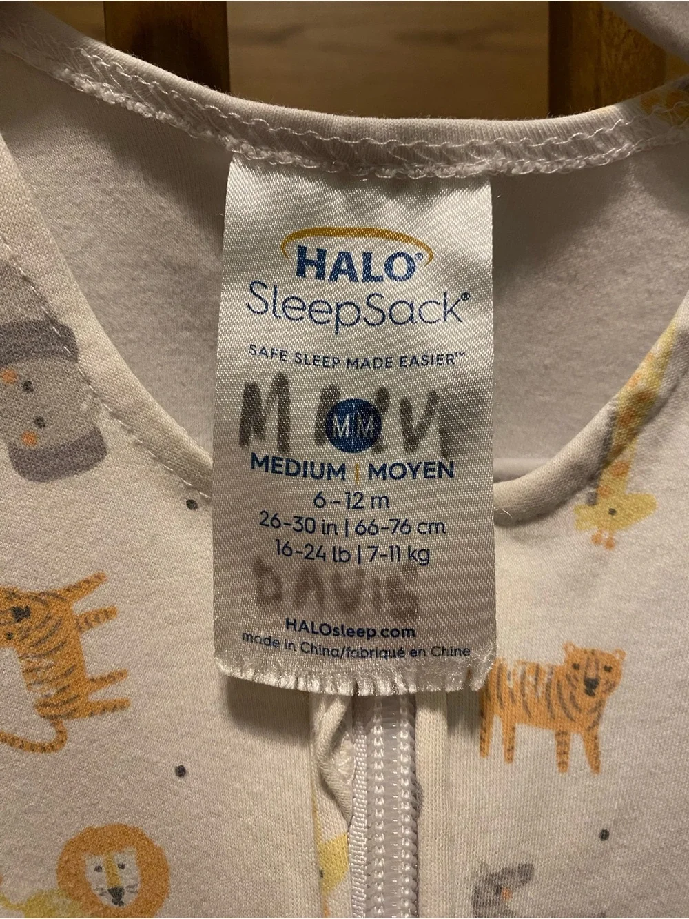 Halo sleepsack style